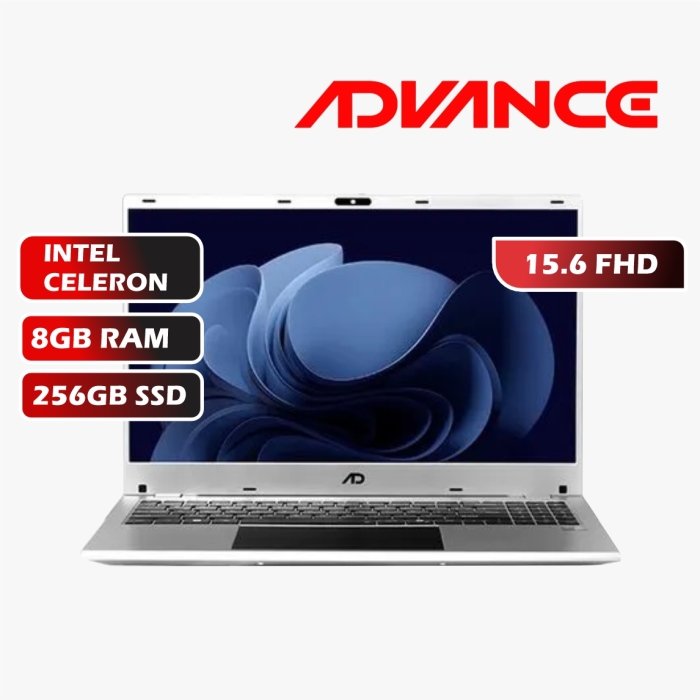 LAPTOP ADVANCE CN4058 INTEL CELERON N4020/8GB RAM/128GB eMMC/10.1HD/WIN 11