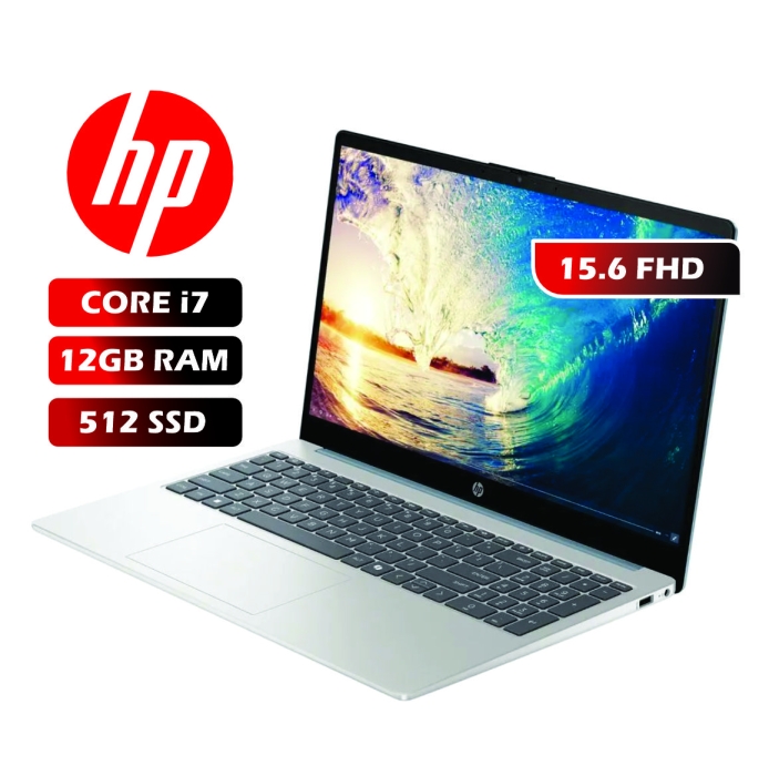 LAPTOP HP 250 G9 CORE I7-1277U/12GB RAM/512GB SSD/15.6FHD/FREEDOS