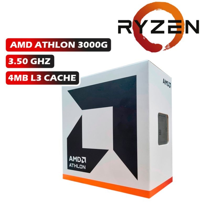PROCESADOR AMD ATHLON 3000G, 3.50GHZ, 4MB L3 