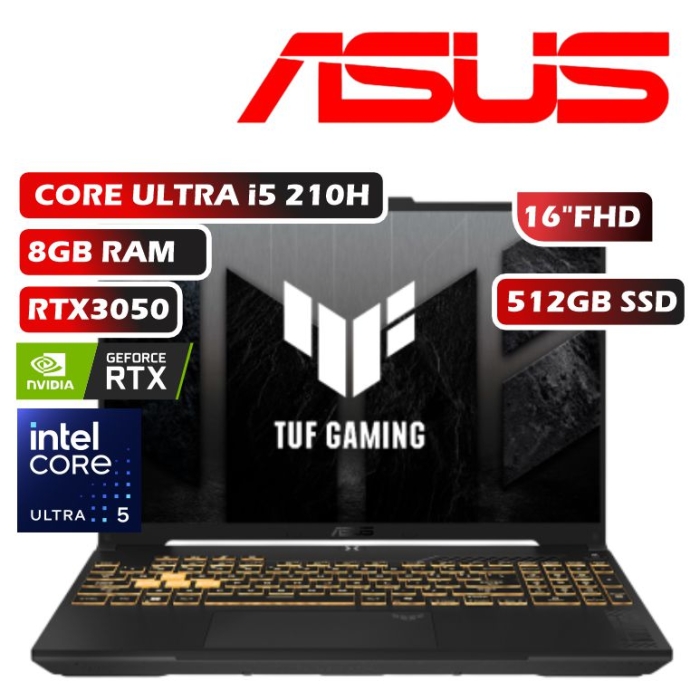 LAPTOP ASUS TUF F16 FX607VJ-RL016 CORE ULTRA 